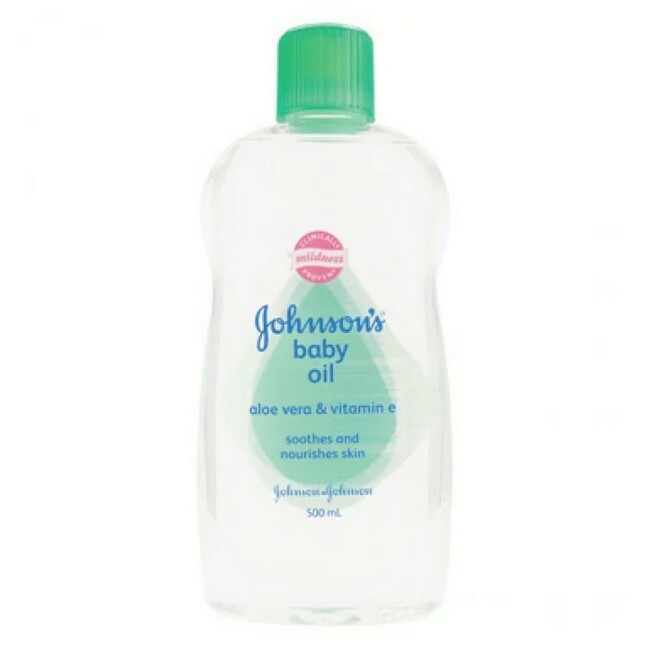 Johnsons Original Baby Oil Aloe Vera 500