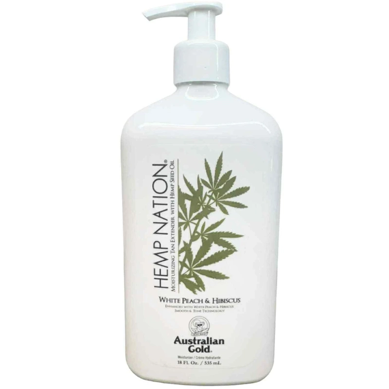 Australian Gold Hemp Nation Bodylotion White Peach   Hibiscus 535