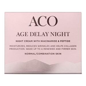Aco Age Delay Night Cream Normal Hud