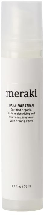 Ansigtscreme Meraki Facial Care Favorites økologisk Anti Rynke Dagcreme Med Brunalger   Hyaluronsyre
