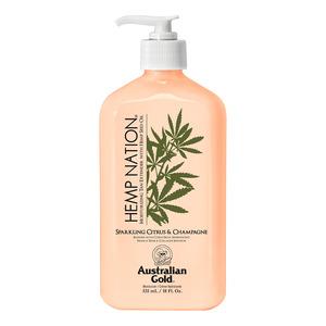 Australian Gold Hemp Nation Bodylotion Sparkling Citrus   Champagne 535