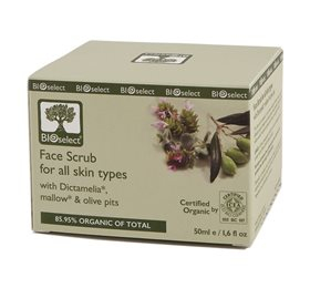 Bioselect Face Scrub Bioeco Ampbull 50ml