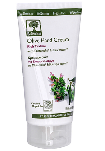 Bioselect Oliven Håndcreme Fed Ampbull 150ml