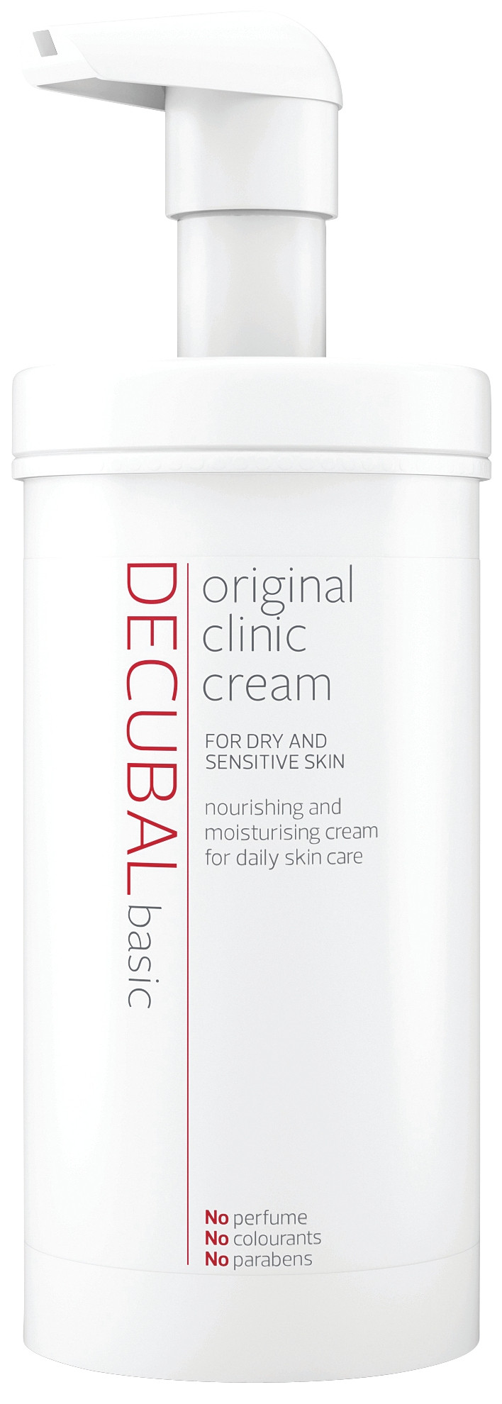 Decubal Clinic Hudcreme Fedt 475 Uden Farve Parfume