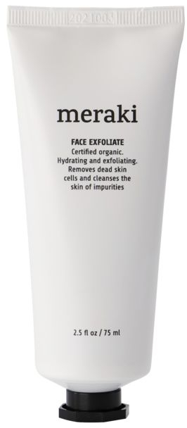 Eksfolierende Ansigtsmaske Peeling Meraki Facial Care Favorites Cosmos økologisk   Svanemærket Med Rapsolie   Brunalgeekstrakt