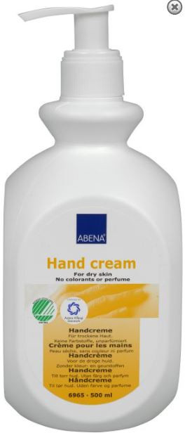 Handcreme Uden Farve Parfume 500 Fedt