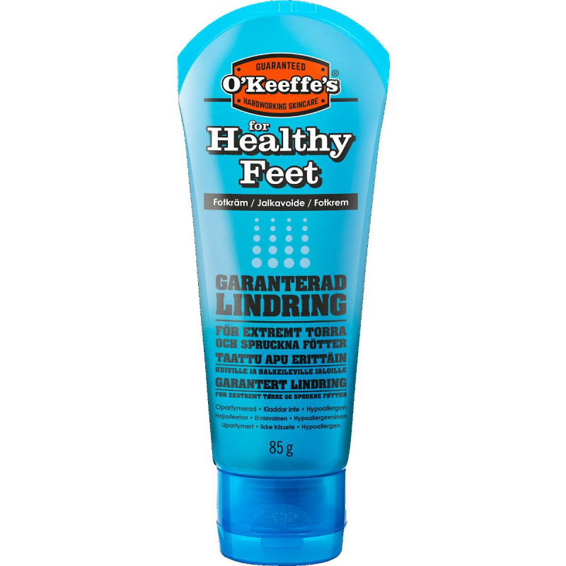 Healthy Feet Fodcreme 85g Tube Fra Keeffe