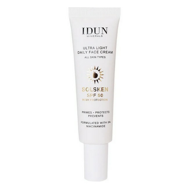 Idun Minerals Solsken Primer   Face Cream Spf50