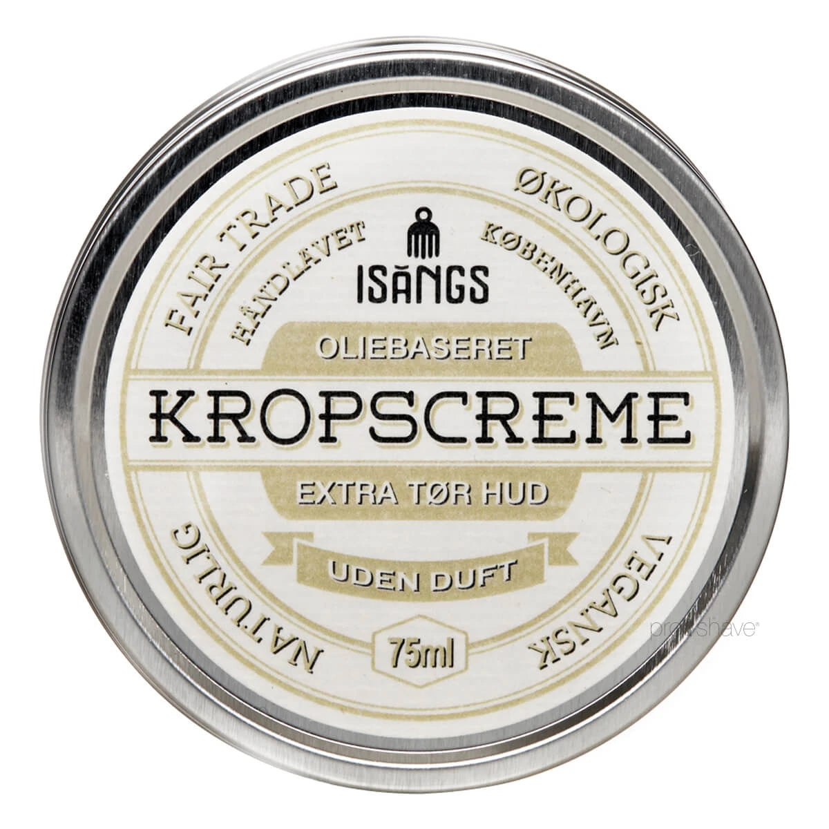 Isangs Kropscreme Til Ekstra Tør Hud Uden Duft