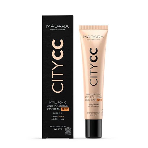 Madara Citycc Hyaluronic Antipollution Creamspf15 Natural