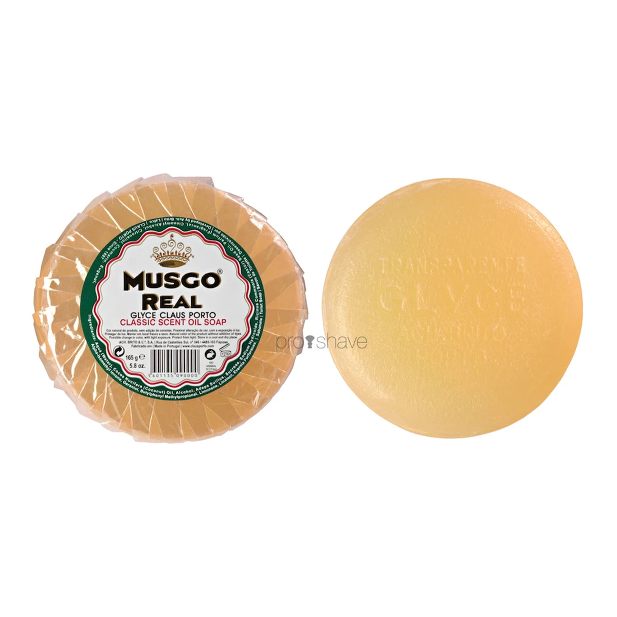 Musgo Real Glycerinsæbe Til Ansigtet Classic 165