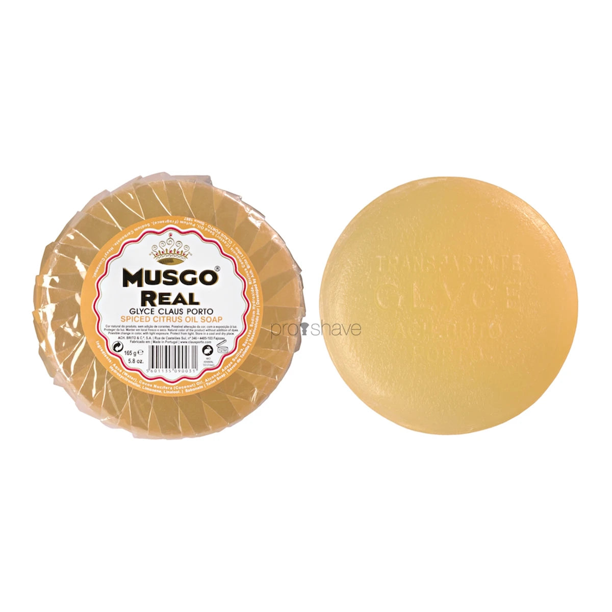 Musgo Real Glycerinsæbe Til Ansigtet Spiced Citrus 165