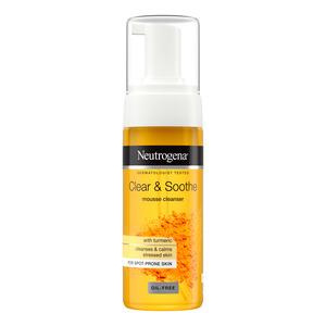 Neutrogena Clear   Soothe Mousse Cleanser 150