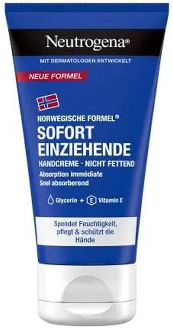 Neutrogena Norwegische Formel Sofort Einziehende Handcreme 75ml