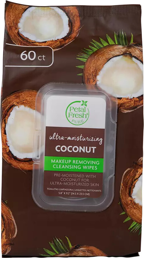 Petal Fresh Pure Coconut Makeup Removing Wipes