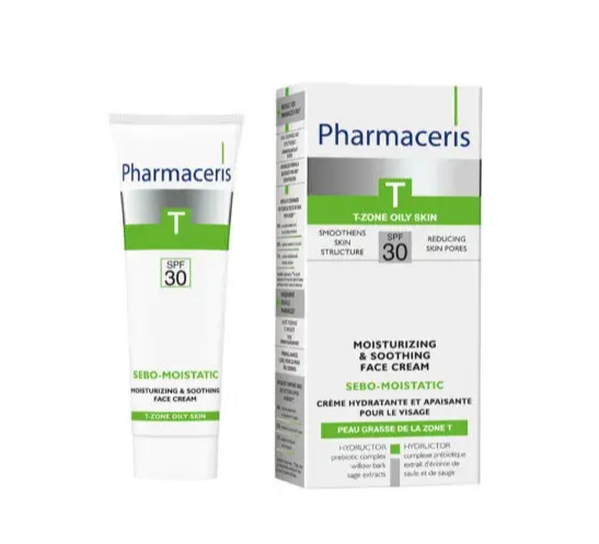 Pharmaceris Sebomat Moistatic Fugtgivende Beroligende Dagcreme Spf 50ml