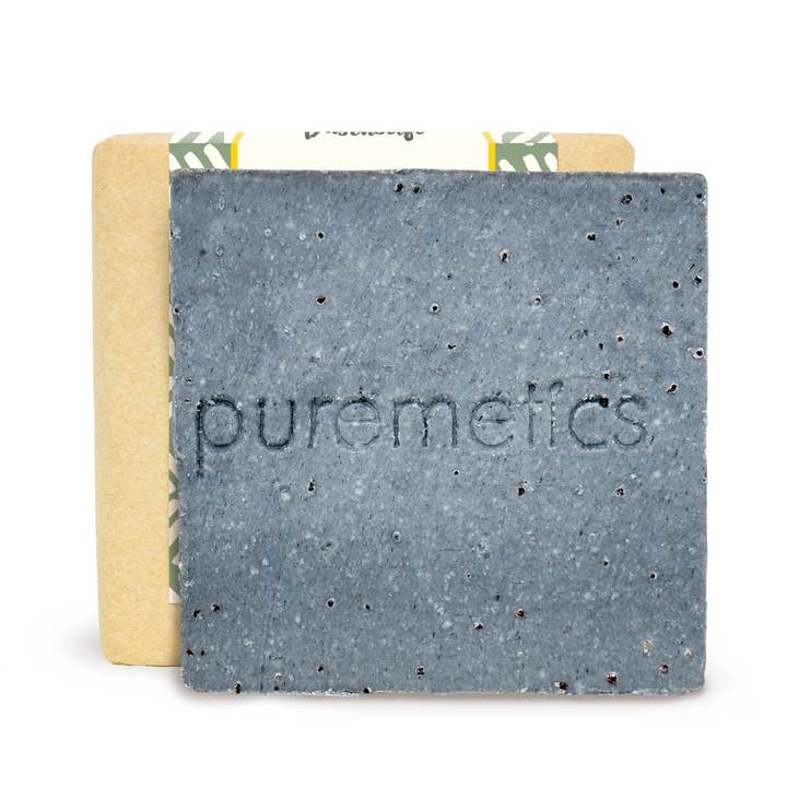 Puremetics Peeling Sæbebar Med Oliven   Valmuefrø