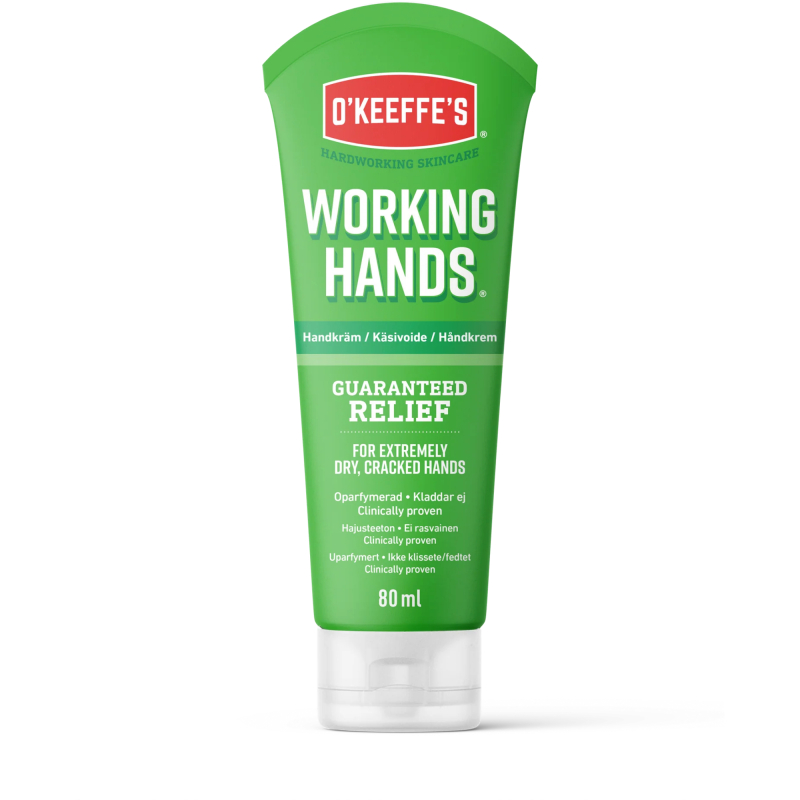 Working Hands Håndcreme 80ml Tube Fra Keeffe