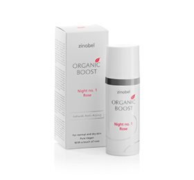 Zinobel Night Rose Natcreme Organic Boost Ampbull 50ml