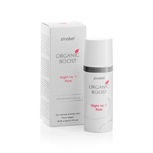 Zinobel Organic Boost Night Rose Natcreme 50ml